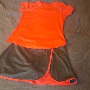 Girls skort set